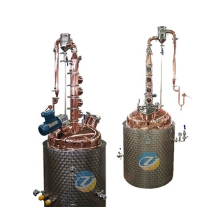 Caldera de aislamiento de 200L, destilador de reflujo, destilador de alcohol casero, batidor - Product Image 1