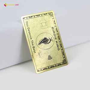 ราคาโรงงาน YTS รับทำบัตรธุรกิจโลหะแบบกำหนดเอง บัตรของขวัญเคลือบทอง VIP - Product Image 2