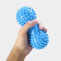 Ballon de massage à picots en gros, ballon de gym à picots, articles de sport pour points d'acupression, masseur de pieds, accessoires de fitness mini