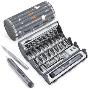 <span class=keywords><strong>Kit</strong></span> de reparación 128 en 1, juego de herramientas de puntas de destornillador eléctrico inalámbrico magnético para reparación de teléfonos móviles - Product Image 1