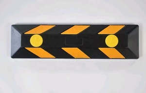 Nhà máy tùy chỉnh bền cao su đậu xe bánh xe Stopper cho xe ô tô xe máy - Product Image 3