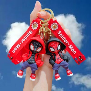 Nuovo Ciondolo Portachiavi Spider-Man Serie <span class=keywords><strong>Marvel</strong></span> in Silicone, Charm per Borsa di Coppia, per <span class=keywords><strong>Accessori</strong></span> (Ideale per Claw Machine) - Product Image 1