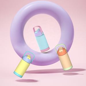 12/18/24/32/40Oz Waterfles Geen Lood Roestvrijstalen Waterfles Voor Kinderen Vacummed Geïsoleerde Waterfles - Product Image 4