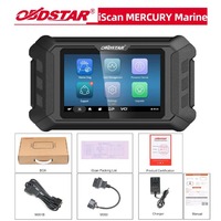 OBDSTAR IScan pour tablette de diagnostic marine MERCURY avec fonctions spéciales, prise en charge G3/ DFI 2/ Optimax/ Seapro/ Verado/ 40HP-300HP