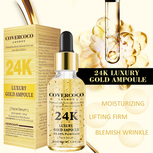 Nouveau Sérum Visage Hydratant au Collagène et Or 24 carats, Éclaircissant et Raffermissant, <span class=keywords><strong>Prix</strong></span> Usine, Vente en Gros, Marque Privée - Product Image 3