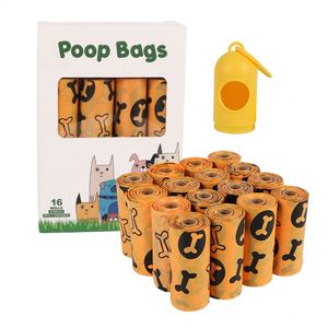Bolsas Ecológicas Biodegradables para Desechos de Perros y Animales Pequeños, Extra Gruesas, Resistentes, 100% a Prueba de Fugas - Product Image 1