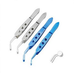 Pinzas para Glándulas de Meibomio, Pinzas para Levantar Párpados, Acero Inoxidable, Accionamiento Manual, Reutilizables, HS-0226-41, Certificación CE, Hosanna - Product Image 1