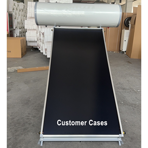 Kits de <span class=keywords><strong>chauffe</strong></span>-<span class=keywords><strong>eau</strong></span> solaire à plaque plane pressurisé de 100 L avec économie d'énergie pour la maison, l'hôtel et l'utilisation en extérieur - Product Image 2