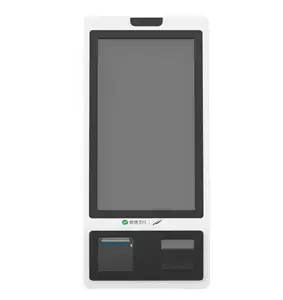 Fabrika fiyat duvar-mouted/dikey stant 4K ödeme Kiosk monitör LCD dokunmatik ekran Self-service otomat restoran için