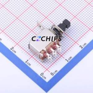 PS-22F68 Pushbutton Switch Through hole Component (THT) Switch 2P2T 100000 10mm 25.2mm - Product Image 2