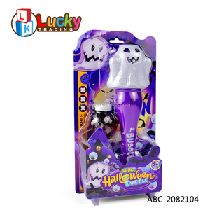 Jouets chanceux Noël Santa <span class=keywords><strong>Bubble</strong></span> Wand <span class=keywords><strong>Halloween</strong></span> Party Citrouille Savon Eau Bulle Souffleur Jouets - Product Image 4