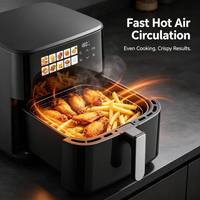 Friteuse à air numérique multifonction de haute qualité pour la cuisine, 6,5 litres, vente en gros pour les ménages