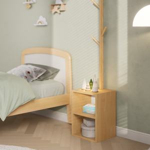 Boori Living <span class=keywords><strong>Porte</strong></span>-vêtements modulaire <span class=keywords><strong>Porte</strong></span>-<span class=keywords><strong>manteau</strong></span> détachable en bois avec organisateur en tissu et rangement pour <span class=keywords><strong>chambre</strong></span> ou salon - Product Image 4