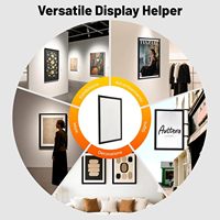 Kotak Lampu Poster Film LED Backlit yang Dipasang di Dinding, Bingkai Snap, Gambar Seni, Kotak Cahaya untuk Iklan, Papan Tanda Lightbox untuk Dinding Home Theater