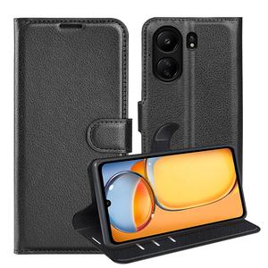 Pour Redmi Turbo 4 Pro 3 13C K40 édition de jeu <span class=keywords><strong>Poco</strong></span> F6 5G C65 <span class=keywords><strong>F3</strong></span> GT Lichi Pu portefeuille en cuir <span class=keywords><strong>Flip</strong></span> couverture arrière - Product Image 5