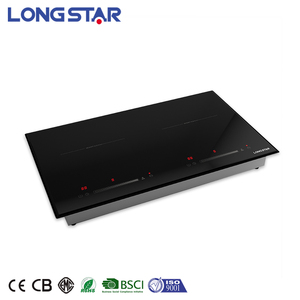 Bếp Cảm Ứng Đốt Kép Màu Đen Chất Lượng Cao Bếp Từ Hai Tấm Tích Hợp - Product Image 2