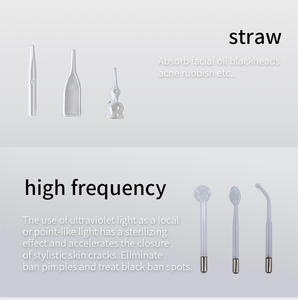 AU-506 Alat Kecantikan Multifungsi Vacuum Cleaner+Botol Semprot+Frekuensi Tinggi+Ultrasonik+Galvanik Skin Spy - Product Image 5