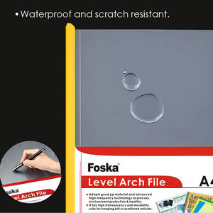 Protège-documents Foska avec barre coulissante pour organiser les <span class=keywords><strong>CV</strong></span>, les projets scolaires, les présentations, les documents, les propositions et les portefeuilles - Product Image 3