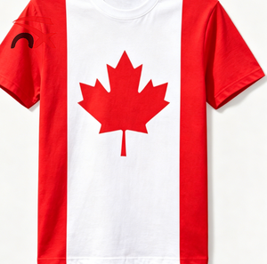 Camisetas Personalizadas con Logotipo <span class=keywords><strong>para</strong></span> Eventos Deportivos, Camisetas con Banderas Nacionales, Camiseta con la Bandera de Canadá <span class=keywords><strong>para</strong></span> Hombre y Mujer - Product Image 2