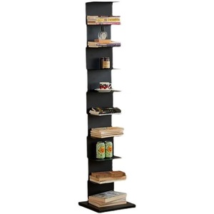 Wan Yusen Bookshelf Freestanding Multi Tier Space Saving <b>Bookcase</b> For Living Room Storage Unit - Product Image 5