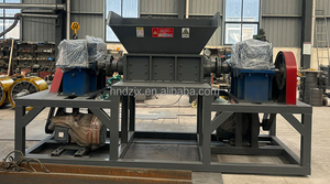 DZJX Large Double-shaft Shredders Are Used in Waste Recycling Stations to <strong>Shred</strong> Plastic and <strong>Rubber</strong> - Product Image 6