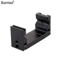 Support de téléphone en aluminium SORRISO – Clip pour téléphone à griffe froide pour microphone, lampe flash LED, smartphone