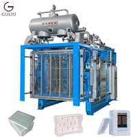 Machine automatique de fabrication de boîtes en mousse EPS pour légumes et poissons, à économie d'énergie, avec contrôle PLC et station hydraulique à servomoteur