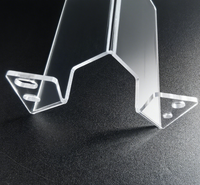 Plaque en polycarbonate transparente Yucheng YC3564, équipement de découpe et de pliage CNC, boîtier de protection en PC avec épaisseur et dimensions personnalisées
