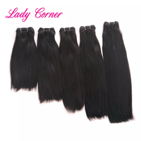 Cheveux Grade 9A en paiement à la livraison, mèches chinoises à double trame et cuticules alignées, coupes courtes à pointes pleines pour cheveux raides