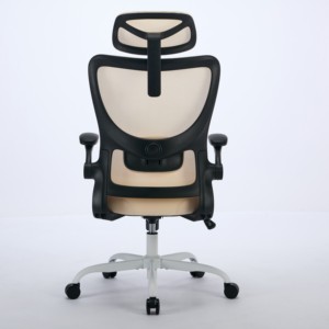 Eco Beauty moderna Executive sedia da ufficio girevole con altezza regolabile in tessuto resistente confortevole <span class=keywords><strong>per</strong></span> alleviare il dolore lombare - Product Image 6