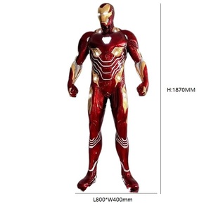 Figura de Acción de Iron Man MK50 del Tamaño Real, Diseño Popular, Figura de Fibra de Vidrio de Iron Man Invencible, Escultura de Tamaño Real - Product Image 2