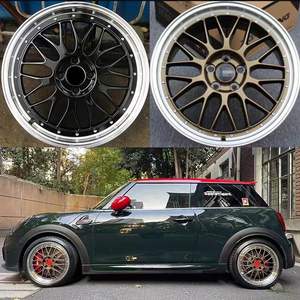 Jantes en alliage 18 19 20 21 22 pouces 5x112 5x114.3 5x120, jantes de voiture forgées à lèvres polies sur mesure pour BMW M3 M4 <span class=keywords><strong>Audi</strong></span> <span class=keywords><strong>A3</strong></span> S3 Benz - Product Image 3