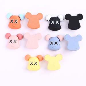 Simpatici ciondoli in resina con simulazione di Puppy cucciolo di cucciolo di cucciolo di piccolo uccello rana fai da te con animali fatti a mano in resina - Product Image 2