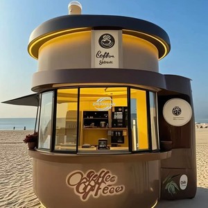 Mobile Beer Bar Coffee <b>Trailer</b> Customizable Electric Wedding Ice Cream Cart - Product Image 3