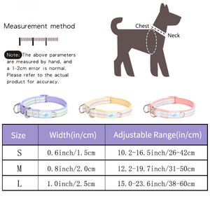 Organic 100% Reciclado Desarrollo sostenible Ecológico Poliéster + Neopreno Collares para perros Correas 10 colores en stock - Product Image 6