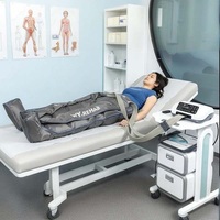 Masseur pneumatique à pression d'air à 6 chambres VU pour la récupération des bras, de la taille et des jambes