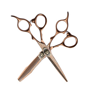 Hairdressing Scissors Set 6 Inch 9Cr13 Stainless Steel Professional Salon Thinning Shears With Sharp Blade And Medium Handle - Product Image 1