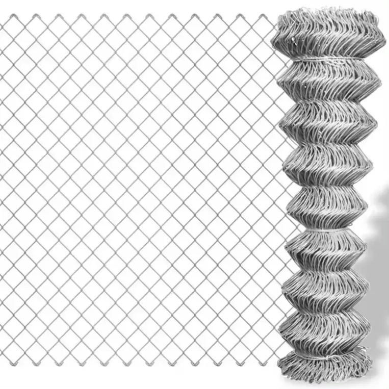 Wholesale Cheap Farming Used Heavy Duty Galvanized Cyclone Wire Diamond Shape Mesh Chain Link Fence With PVC Coated
