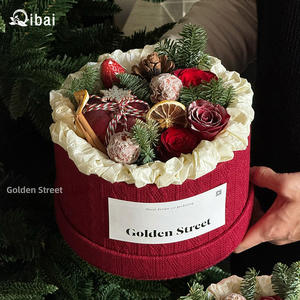 Qibai Hug <span class=keywords><strong>seau</strong></span> fleur boîte cadeau fleur boîte arrangement <span class=keywords><strong>seau</strong></span> bouquet <span class=keywords><strong>seau</strong></span> bricolage - Product Image 1