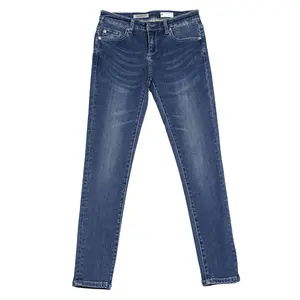 Tecido jeans tingido para jeans, tecido de sarja 100% algodão lavado, de boa qualidade, 180gsm 230gsm 300gsm