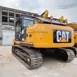 Excavatrice sur chenilles CAT 320D d'occasion de haute qualité pour terrains d'excavation moyens, machine de terrassement Caterpillar du Japon pour usage agricole - Product Image 2