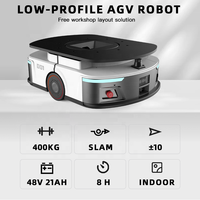Robot mobile autonome AGV AMR, capacité de levage de 400 kg, batterie au phosphate de fer lithium