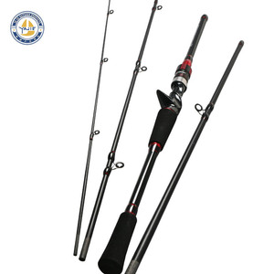 Caña de Pescar Traveler Lure de 2m, Acción Media, Guías SIC, Pesca en Agua Salada y Dulce, Portátil, Cuatro Secciones - Product Image 5