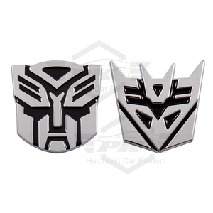 Emblema Metálico 3D para Maletero Trasero <span class=keywords><strong>de</strong></span> Coche, Adhesivo Lateral para Guardabarros, Emblema <span class=keywords><strong>de</strong></span> <span class=keywords><strong>Transformers</strong></span>, Logotipo <span class=keywords><strong>de</strong></span> Autobot, Insignia <span class=keywords><strong>de</strong></span> Estilo para Coche - Product Image 2