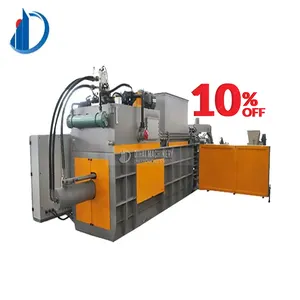 Customized Hydraulic Automatic Baler Machine With a door that can be lifted