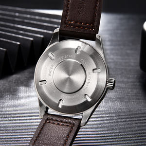 นาฬิกาข้อมือผู้ชายคุณภาพสูง ระบบอัตโนมัติ ขนาด 40 มม. ยี่ห้อ Corgeut ตัวเรือนสแตนเลสสตีล รุ่น <span class=keywords><strong>Pilot</strong></span> กลไก NH35 กันน้ำ หน้าปัดอนาล็อก สายหนัง 20 มม. กระจกคริสตัล - Product Image 6