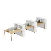 Panneau d'intimité pour table de travail d'employé, armoire sur pied, mobilier de bureau pour équipe, poste de travail en open space