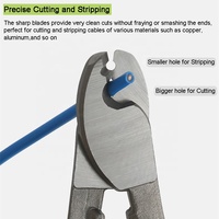 YTH 6 "8" 10 "outil à main logo personnalisé pince à dénuder pour couper les câbles coupe-câble électrique