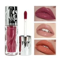 Gloss à lèvres multivitaminé personnalisé sans logo, production OEM/ODM sous marque privée, non collant, longue tenue, anti-transfert