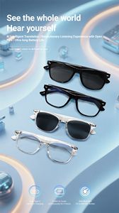 Lunettes intelligentes F16 tendance, traducteur IA, appels BT, lunettes intelligentes avec caméra à distance, lecture de musique, lunettes intelligentes avec caméra IA - Product Image 6